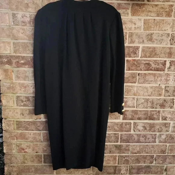 Vintage Tootsies Houston Black Coat - Picture 2 of 6